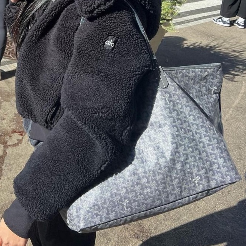 Goyard tote bag🩶